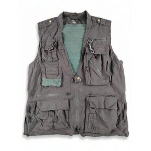 Promaster Gorpcore Utility Cargo Vest XL Cotton Safari Travel Fishing Tactical